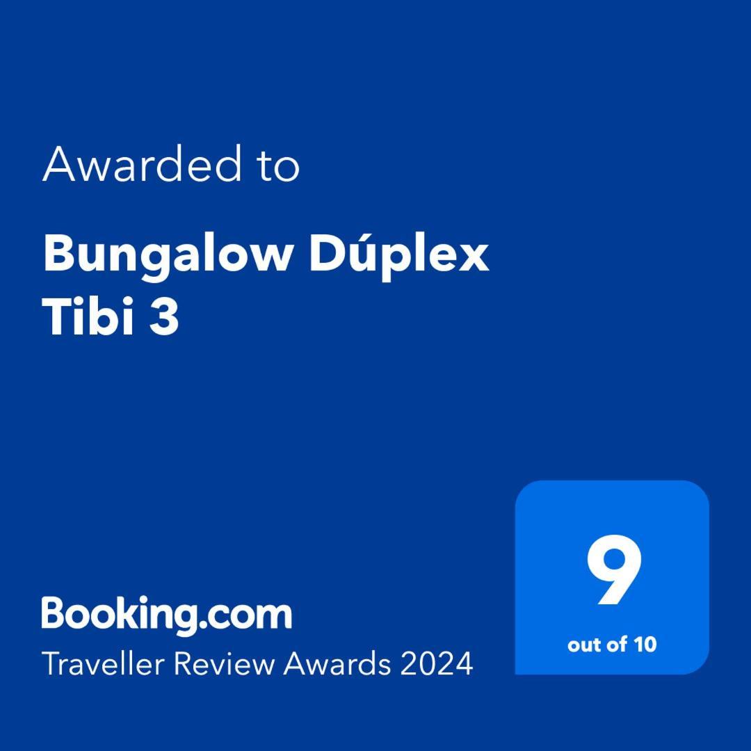 Bungalow Duplex Tibi 3 Apartman Santa Pola Kültér fotó
